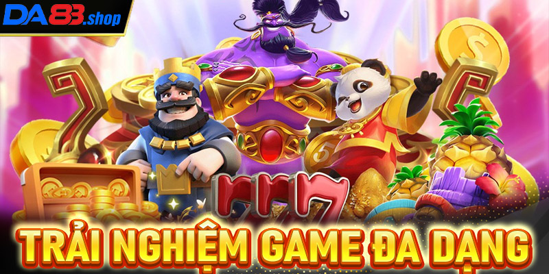 Trải nghiệm game đa dạng và hấp dẫn tại Da88